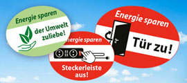 Hinweise auf`s Energiesparen